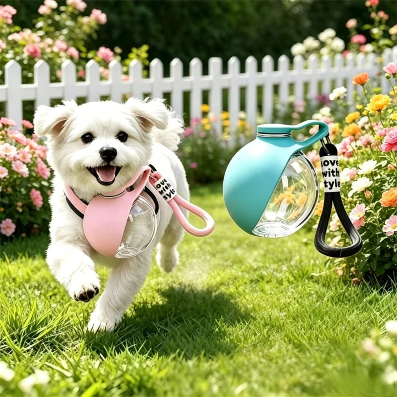 Gourde 2-en-1 pour chien — Hydratation facile en balade